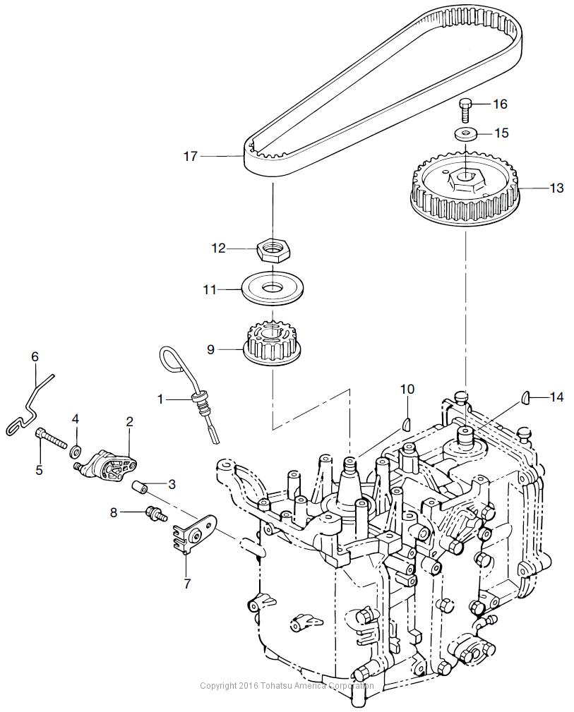 MFS8A3 PULLEY & TIMING BELT