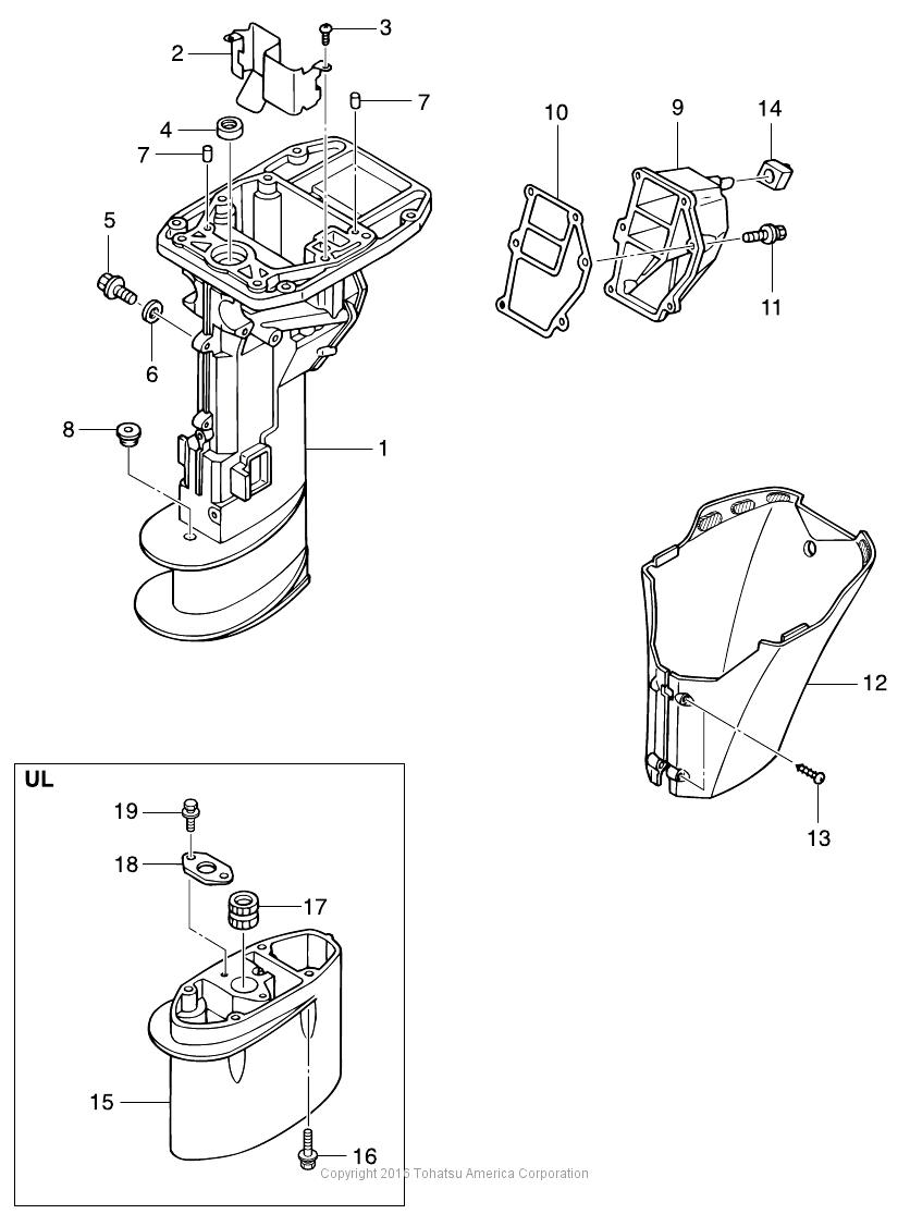 MFS8A3 DRIVE SHAFT HOUSING