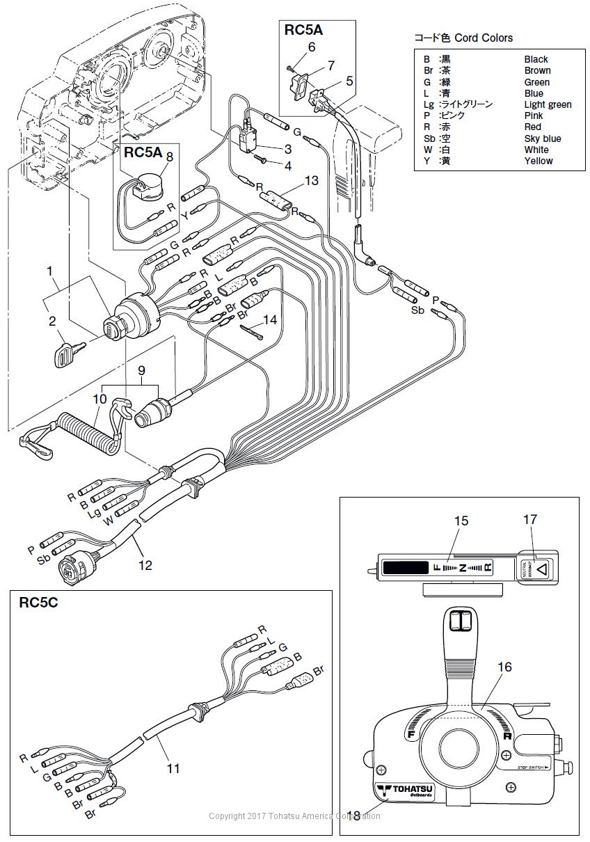 MFS8B COMPONENT PARTS OF REMOTE CONTROL (ELECTRIC PARTS)