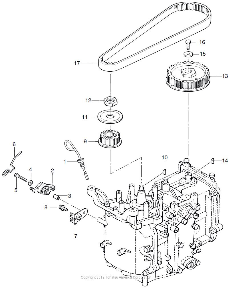 MFS8B PULLEY & TIMING BELT