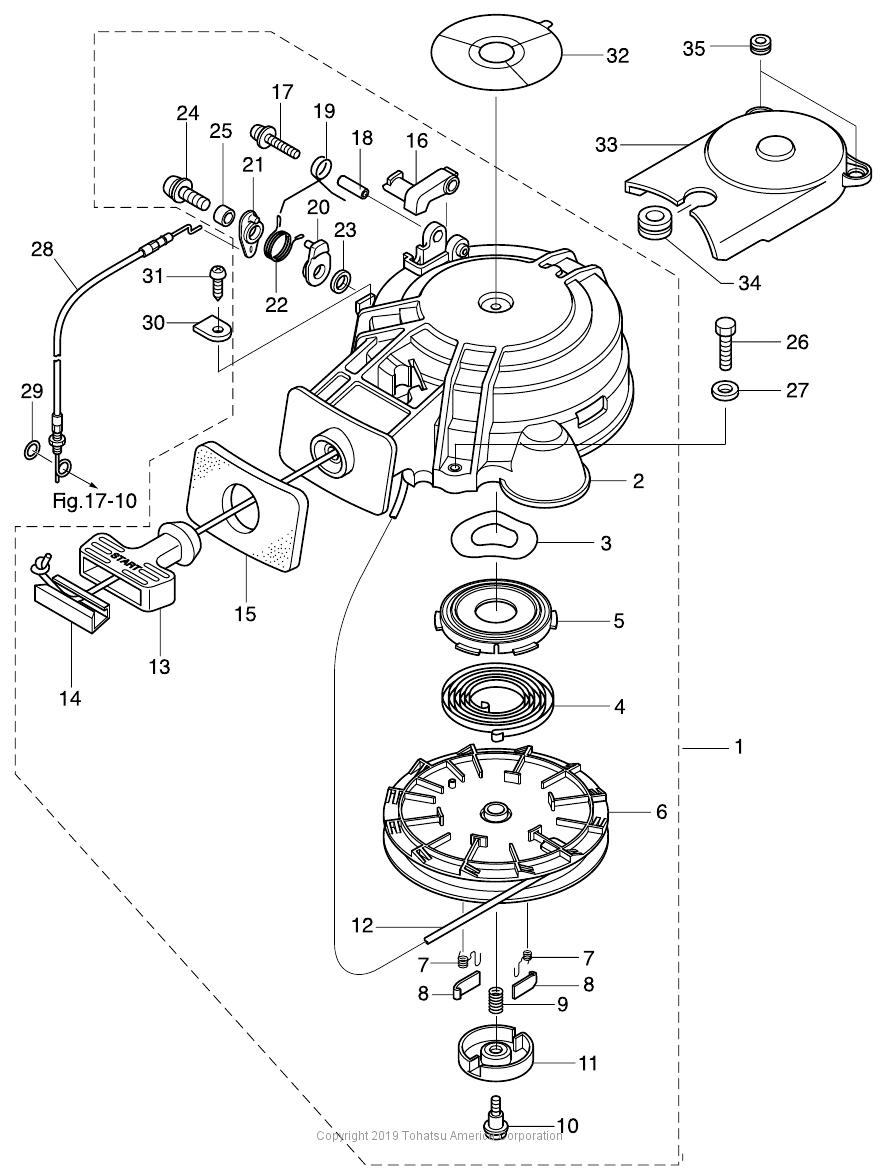 MFS8B RECOIL STARTER