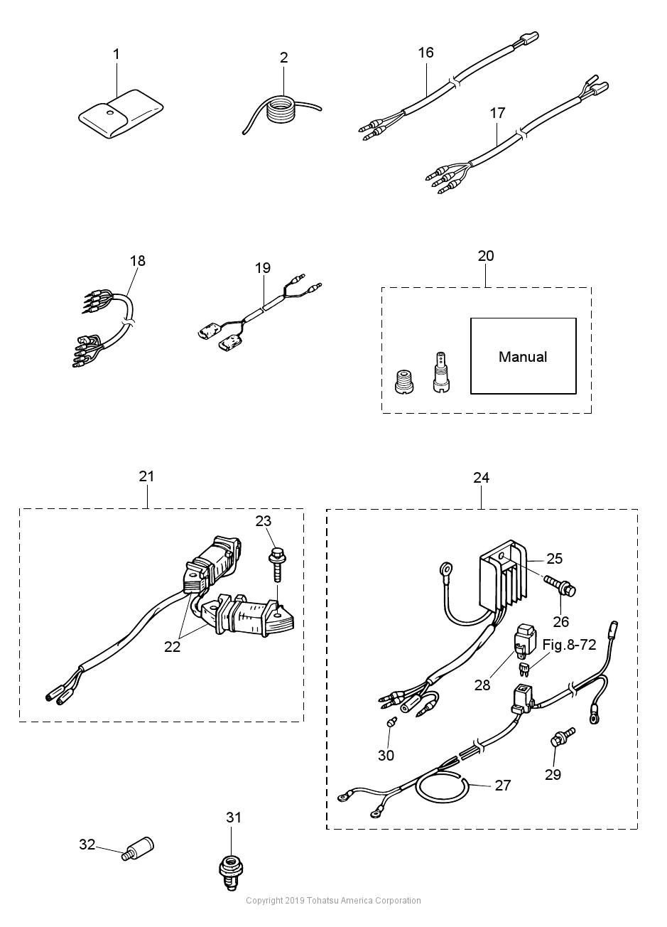 MFS8B OPTIONAL PARTS (ACCESSORIES)