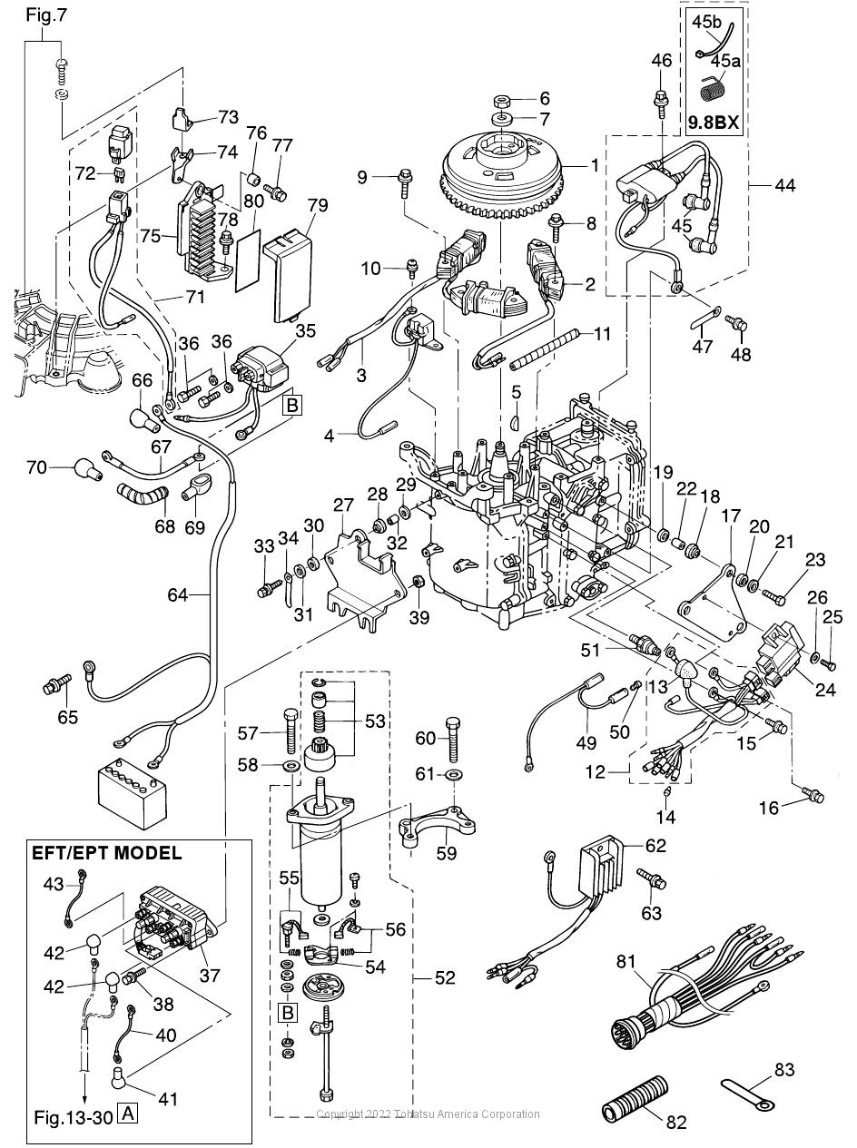 MFS9.8B MAGNETO & ELECTRIC PARTS