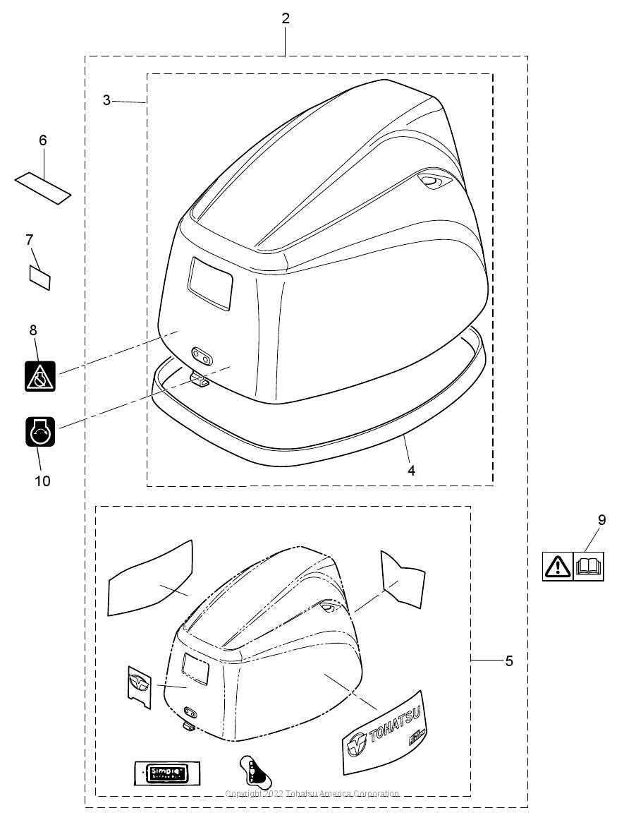 MFS9.8B TOP COWL