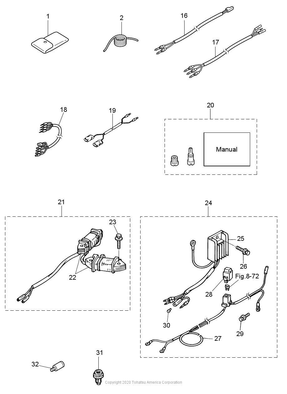 MFS8B OPTIONAL PARTS (ACCESSORIES)