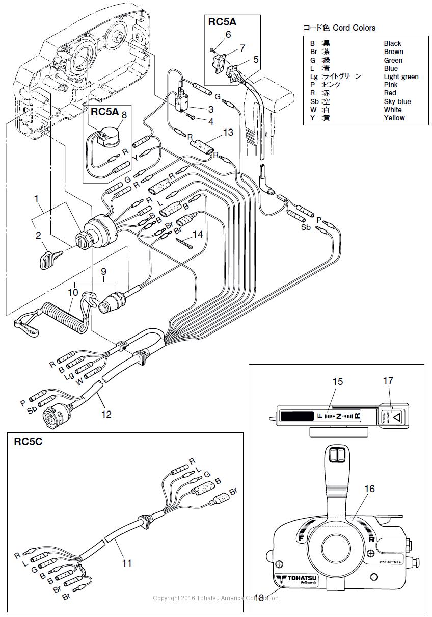 MFS8B COMPONENT PARTS OF REMOTE CONTROL (ELECTRIC PARTS)
