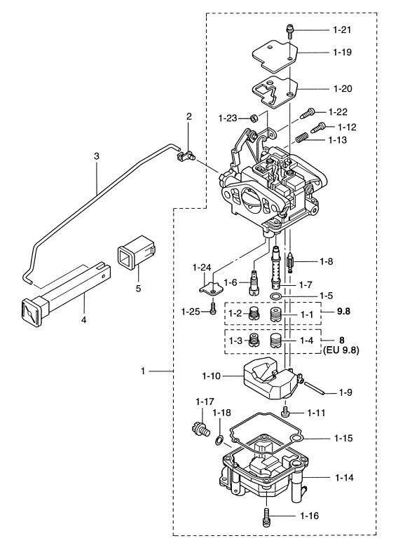 5. CARBURETOR : , Reliable Source of Nissan Tohatsu Boat Marine