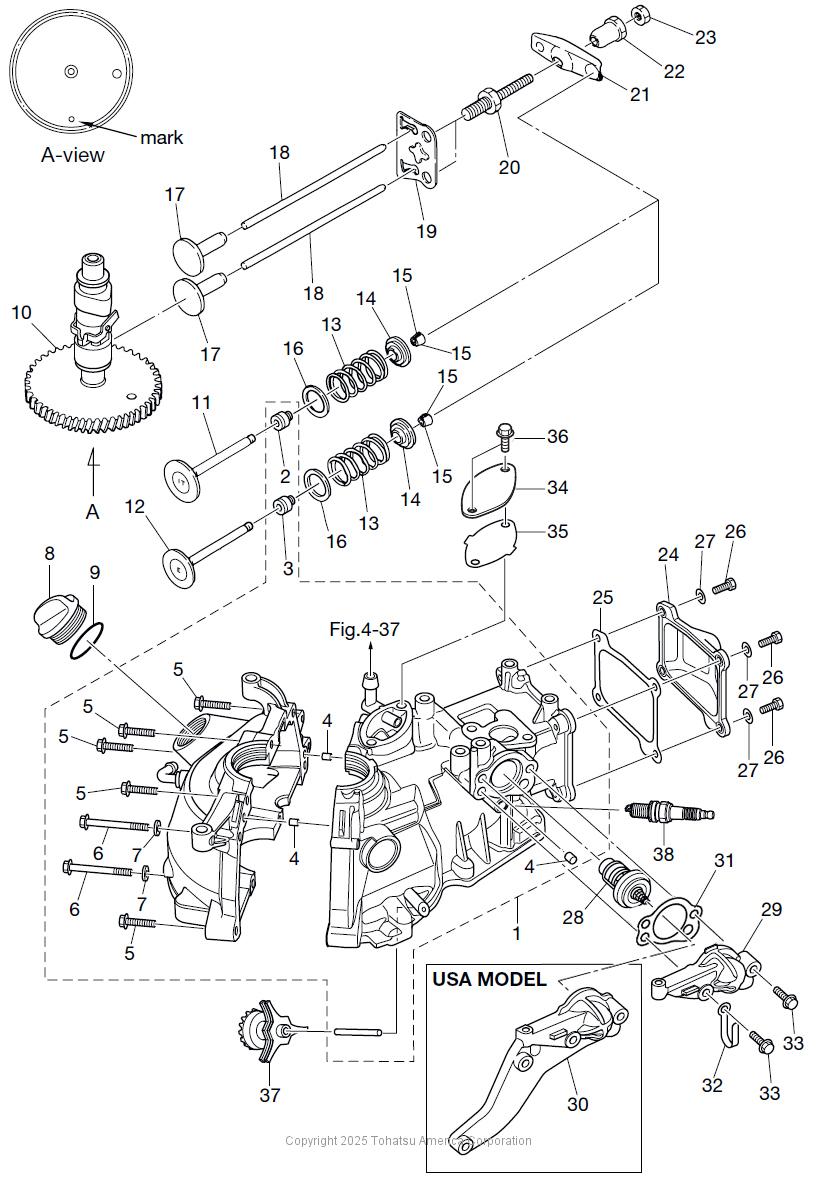 MFS3.5C CYLINDER & CRANK CASE