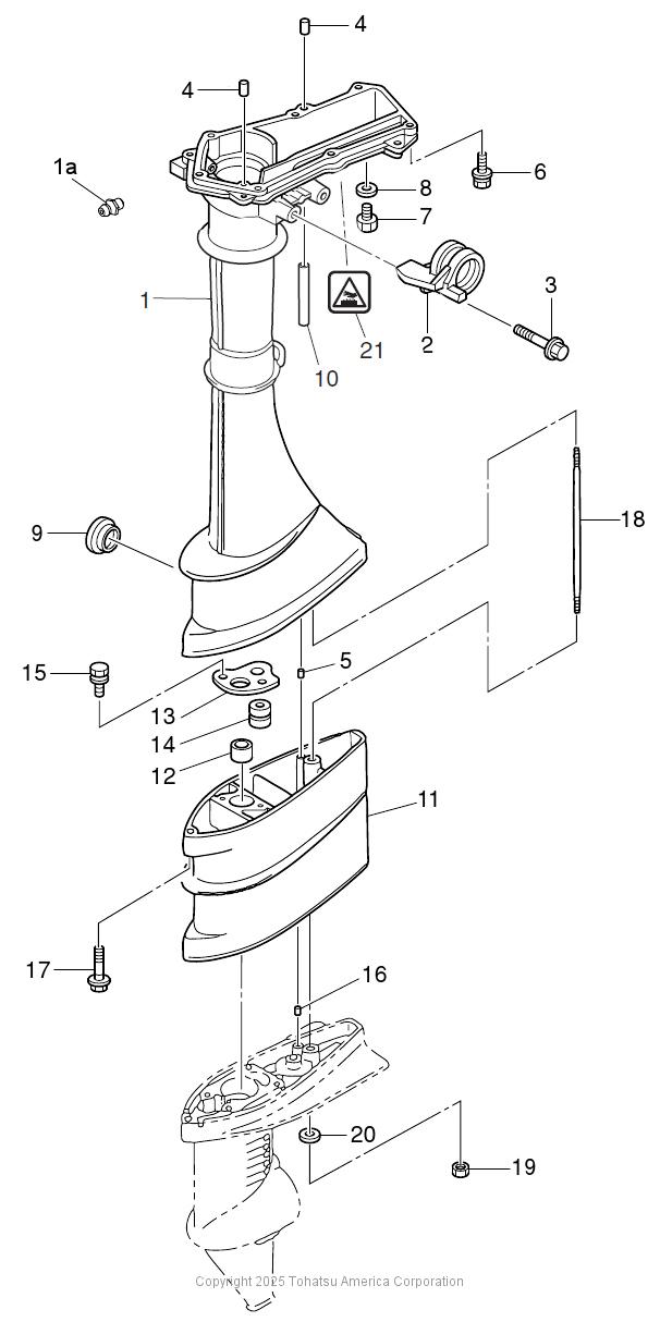 MFS3.5C DRIVE SHAFT HOUSING