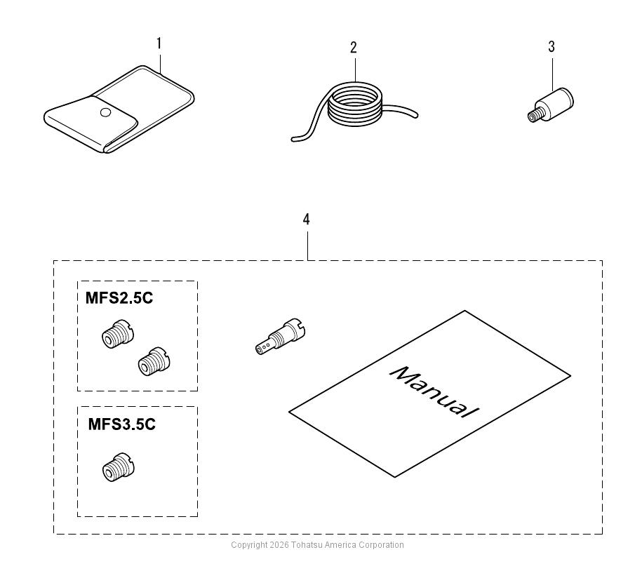 MFS3.5C OPTIONAL PARTS (ACCESSORIES)