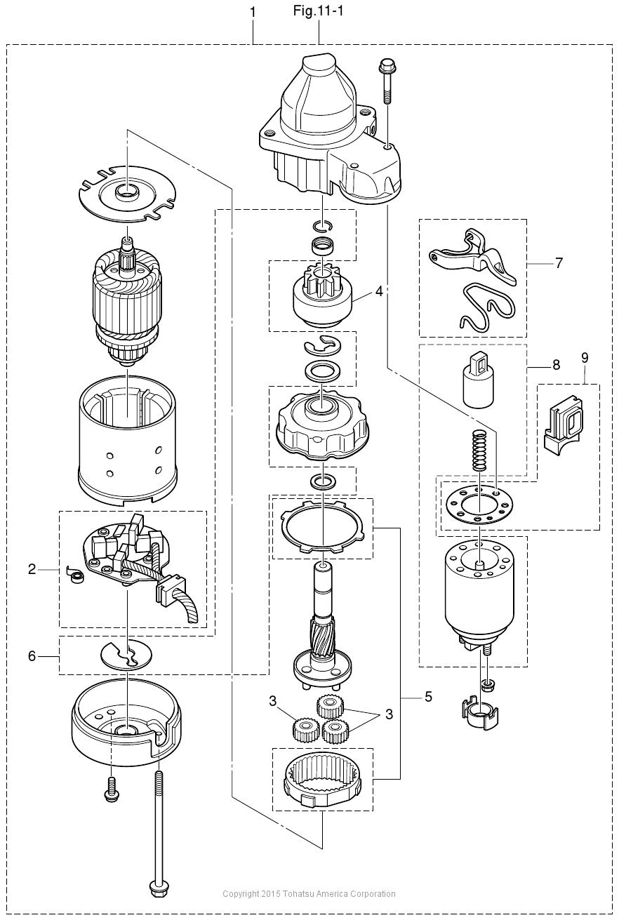 MD115A2 STARTER MOTOR
