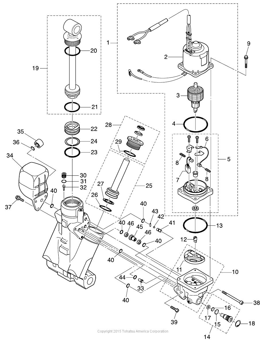 MD115A2 POWER TRIM & TILT