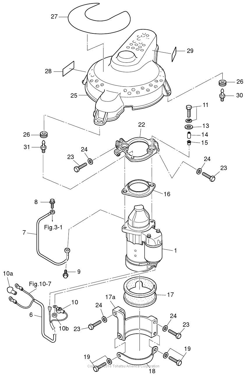 MD115A2 ELECTRIC PARTS (STARTER MOTOR)
