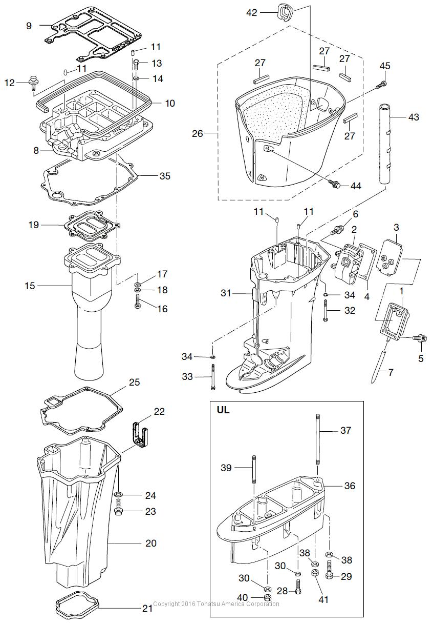 MD115A2 DRIVE SHAFT HOUSING