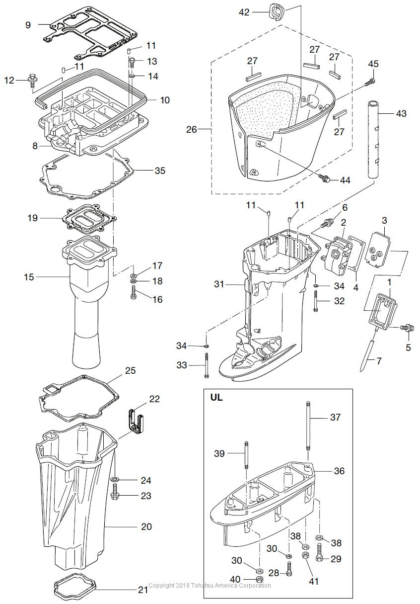 MD115A2 DRIVE SHAFT HOUSING