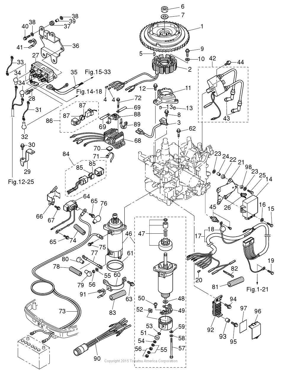 MFS15D MAGNETO & ELECTRIC PARTS