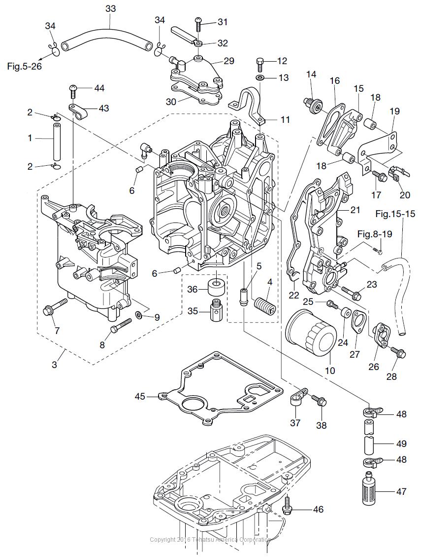 MFS20D CYLINDER & CRANK CASE