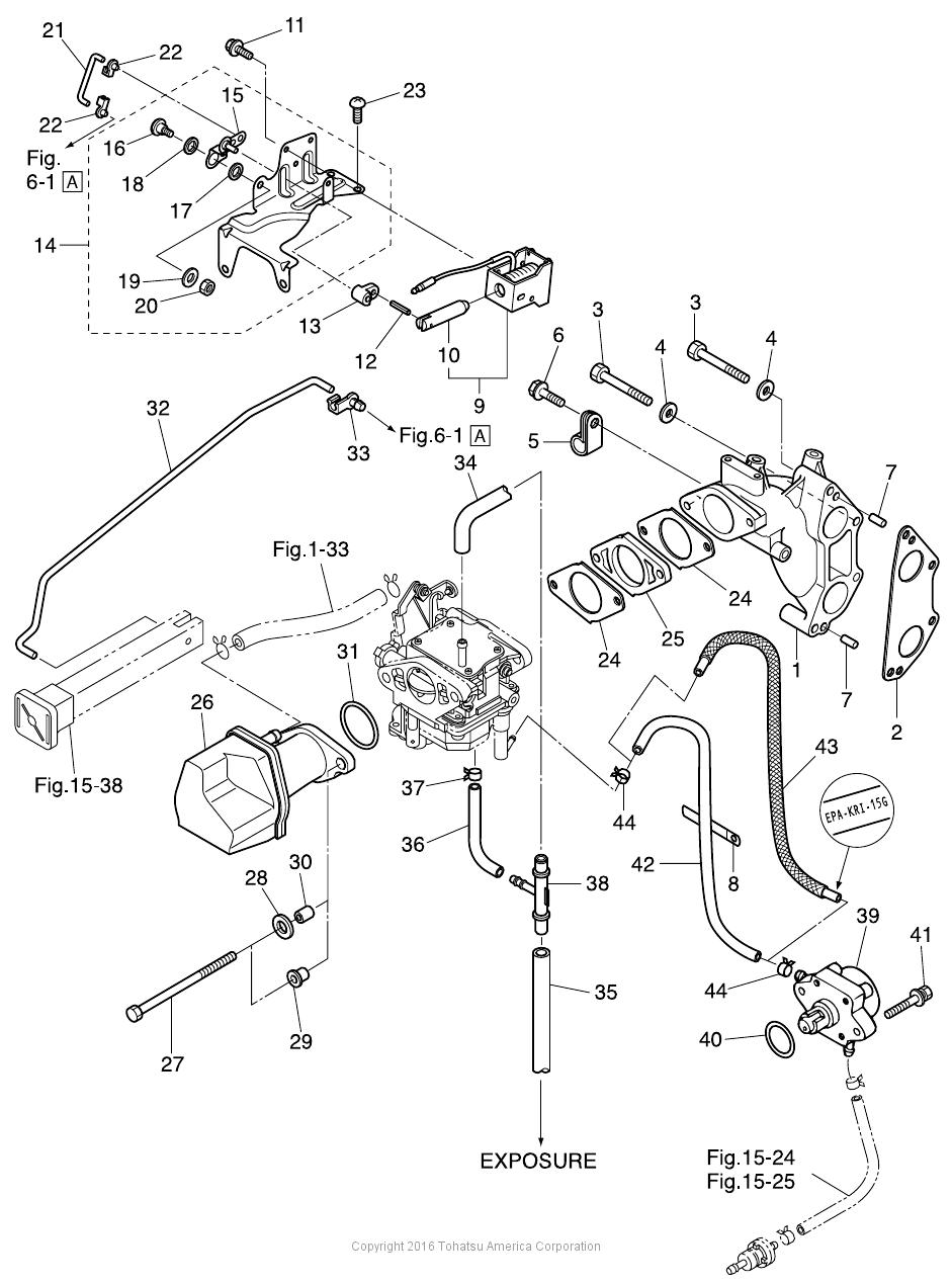 MFS15D INTAKE MANIFOLD & FUEL PUMP