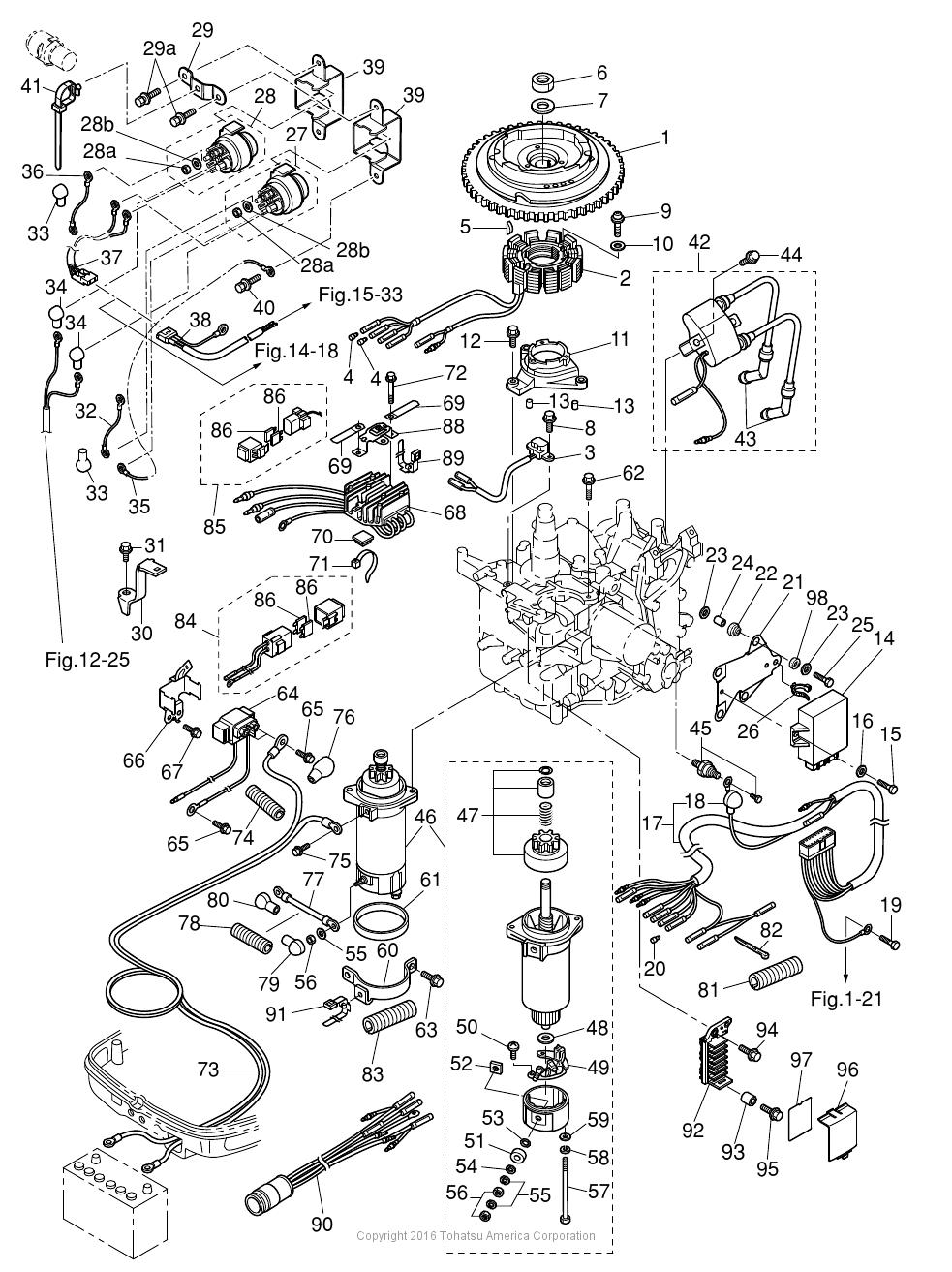 MFS15D MAGNETO & ELECTRIC PARTS