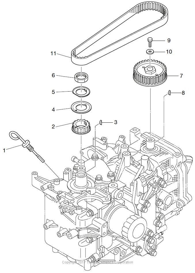 MFS15D PULLEY & TIMING BELT