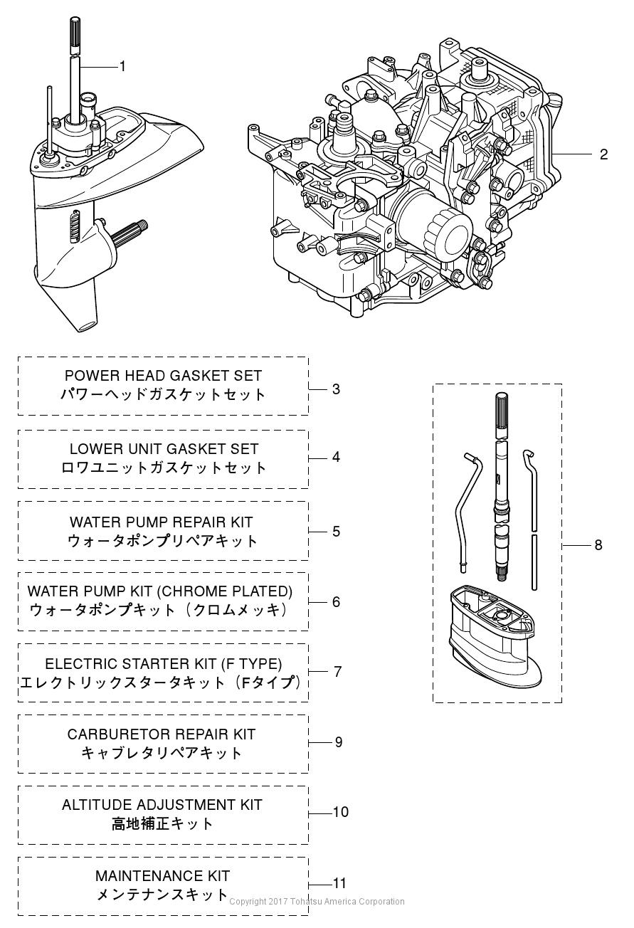 MFS15D ASSEMBLY & KIT PARTS