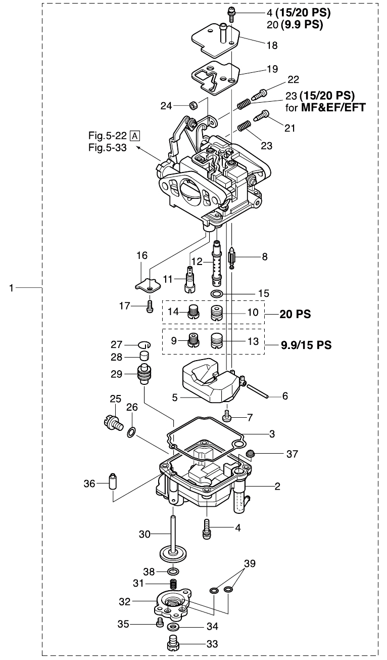 6. CARBURETOR : , Reliable Source of Nissan Tohatsu Boat Marine