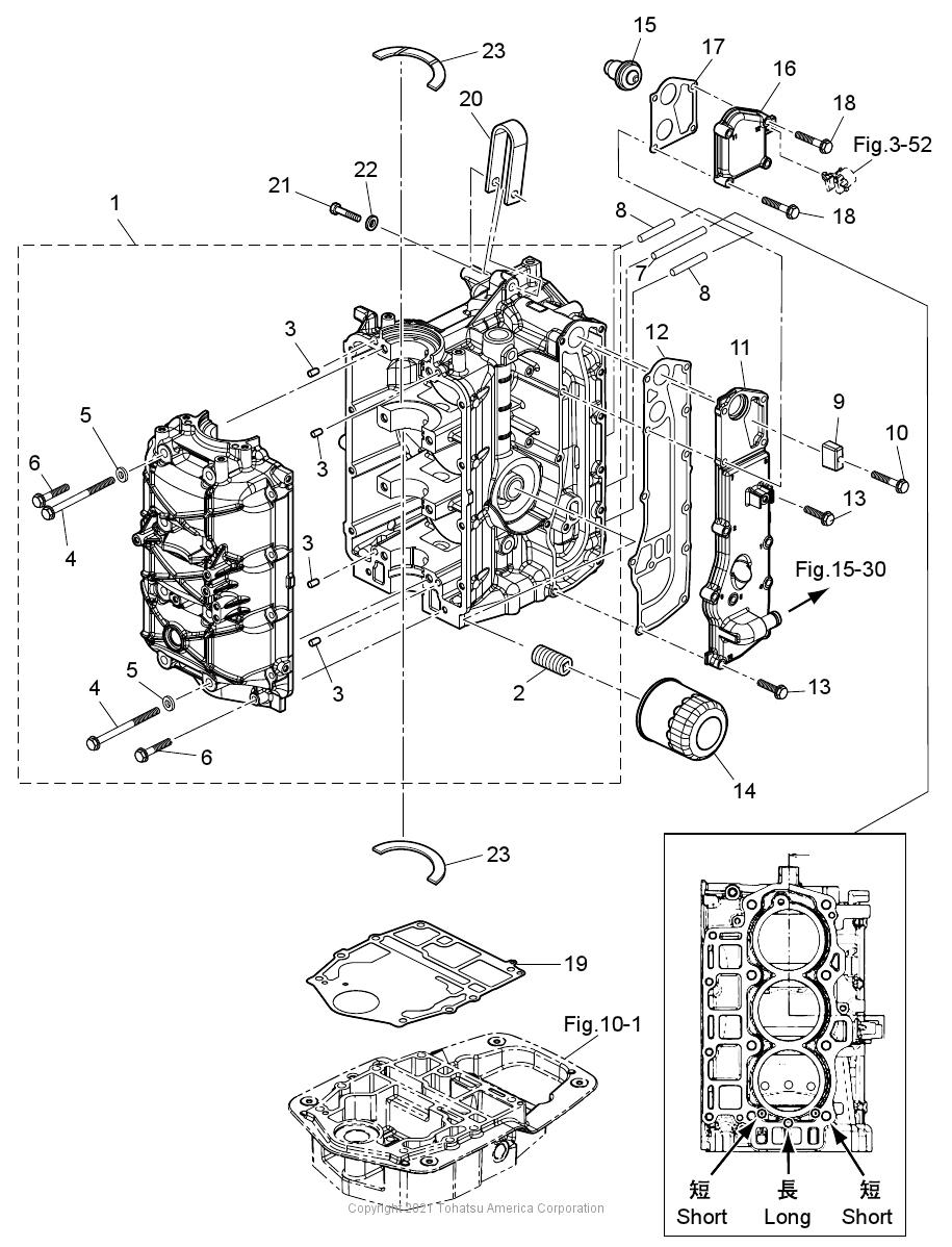MFS40A CYLINDER & CRANK CASE