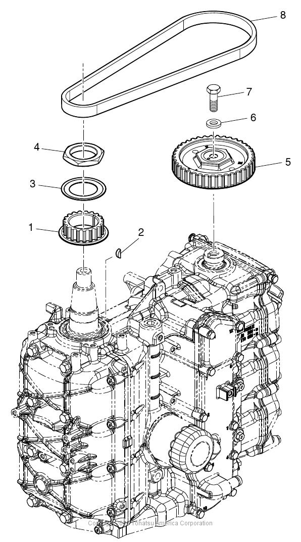 MFS40A PULLEY & TIMING BELT