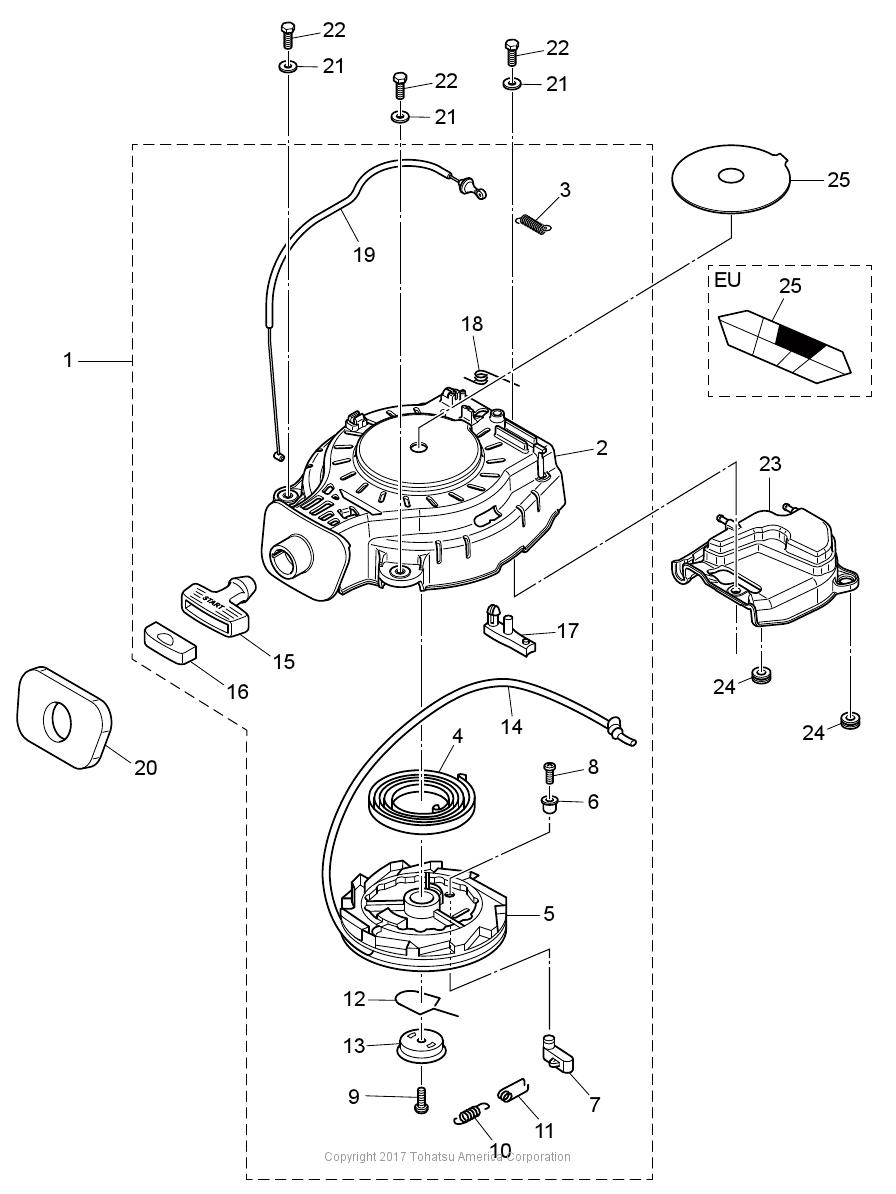 MFS9.9E RECOIL STARTER