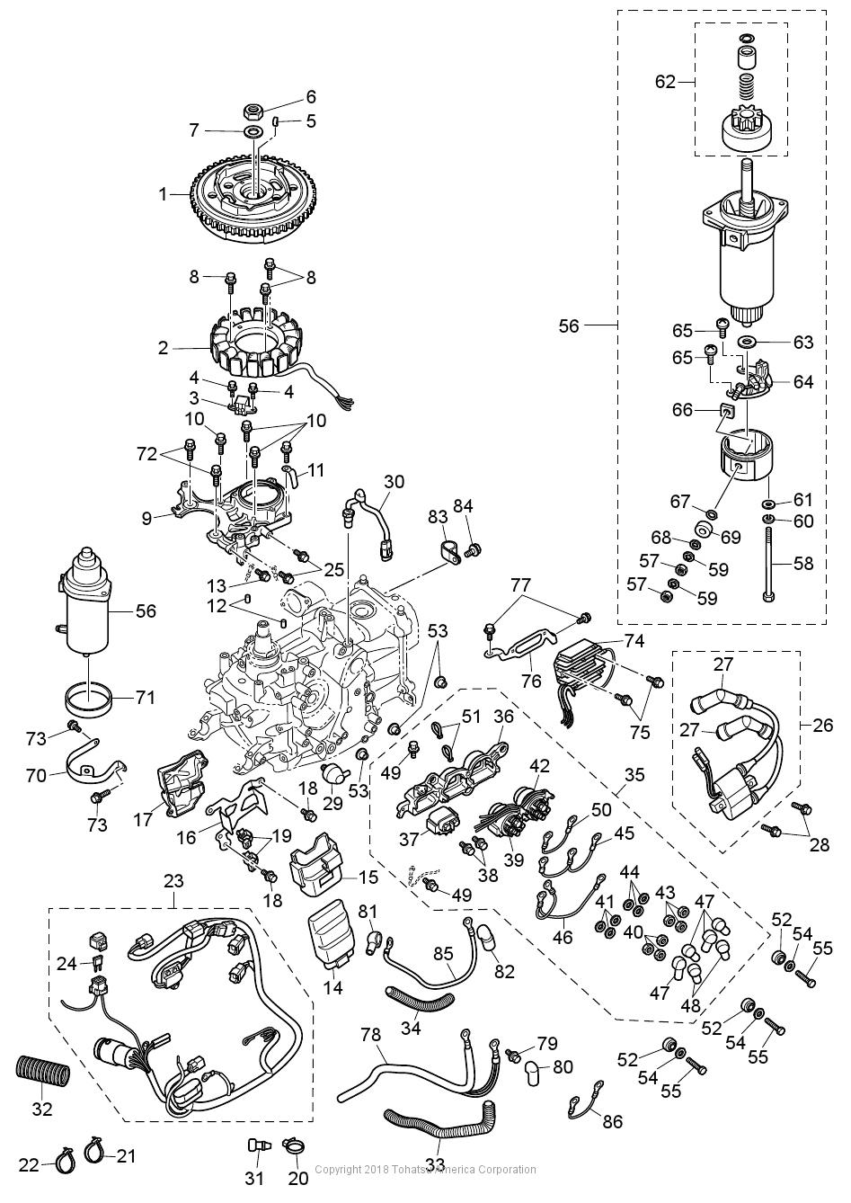 MFS20E MAGNETO & ELECTRIC PARTS