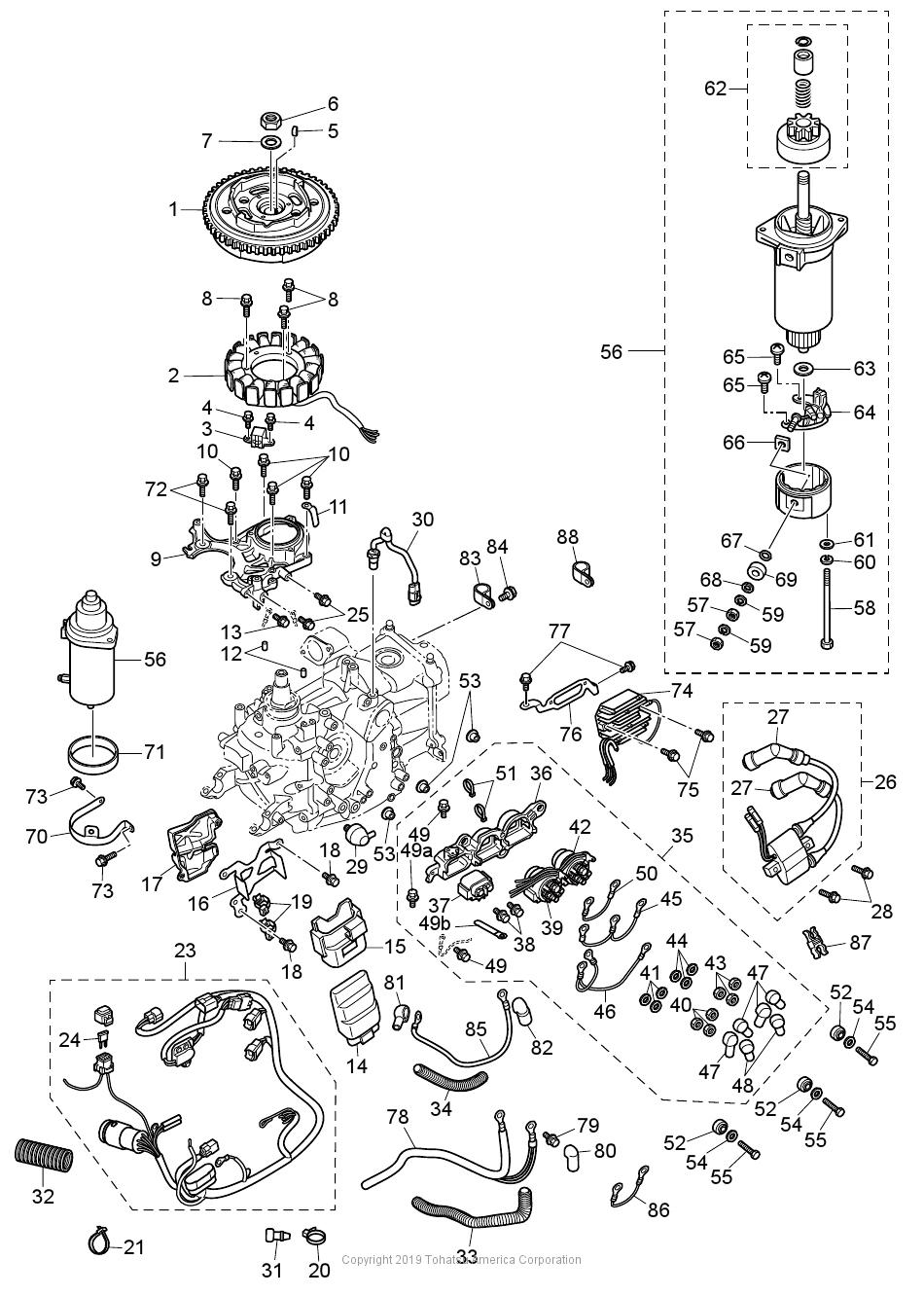 MFS15E MAGNETO & ELECTRIC PARTS