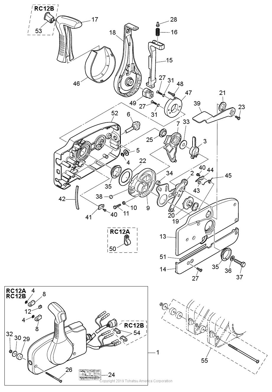 MFS20E COMPONENT PARTS OF REMOTE CONTROL