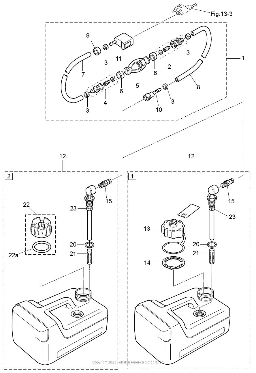 MFS20E FUEL TANK