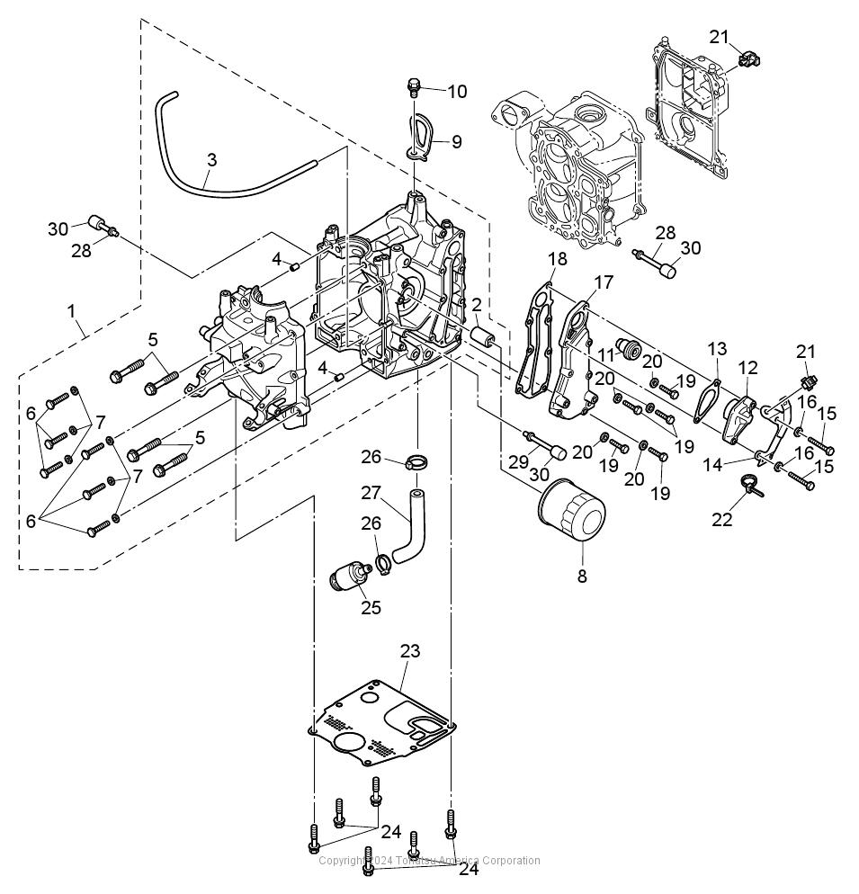MFS15E CYLINDER & CRANK CASE