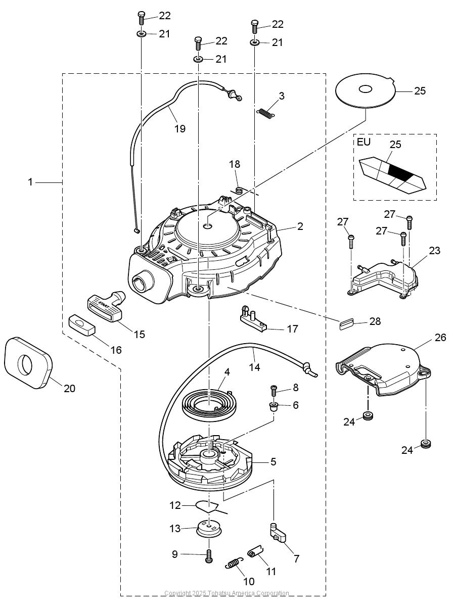 MFS15E RECOIL STARTER