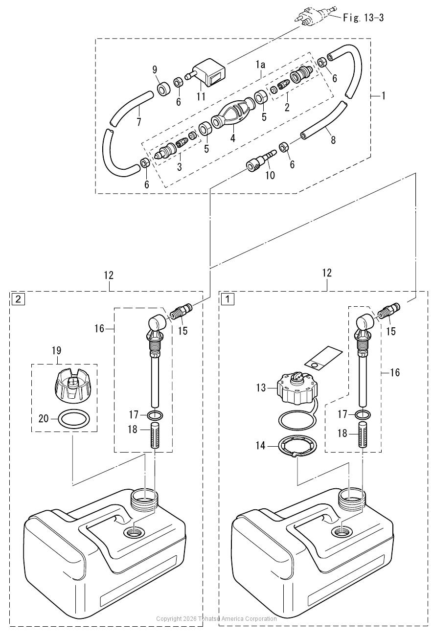 MFS20E FUEL TANK