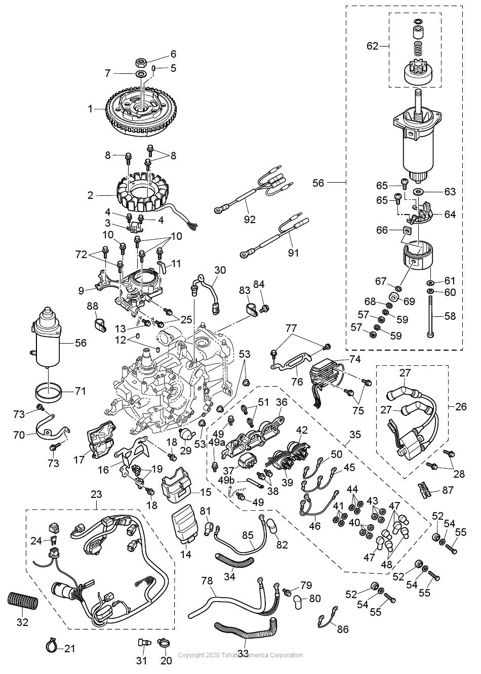 MFS15E MAGNETO & ELECTRIC PARTS
