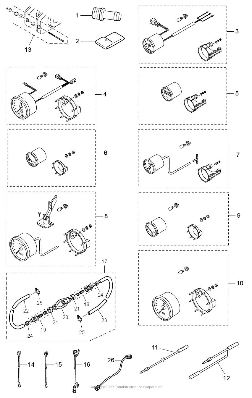MFS75A OPTIONAL PARTS & ACCESSORIES