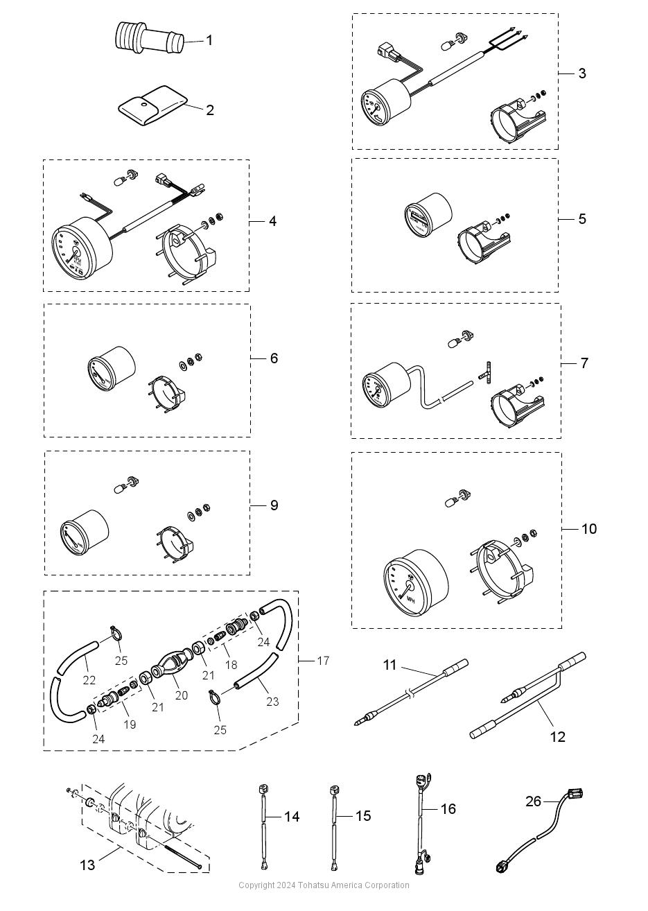MFS75A OPTIONAL PARTS & ACCESSORIES