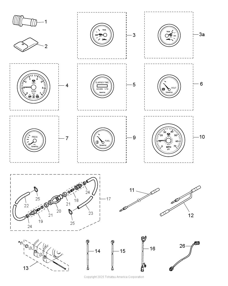 MFS75A OPTIONAL PARTS & ACCESSORIES