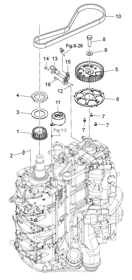 MFS90A PULLEY & TIMING BELT