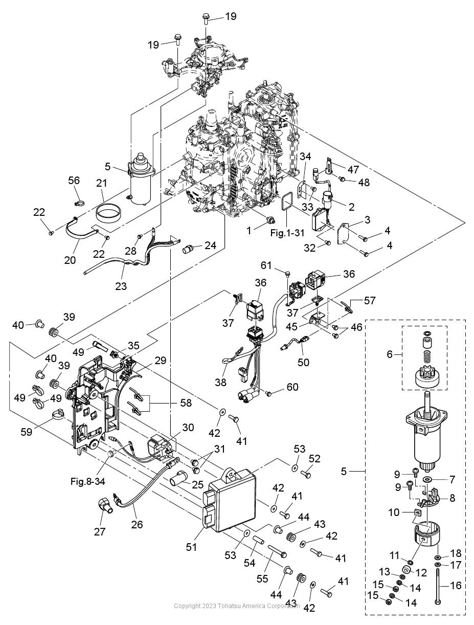 MFS25D ELECTRIC PARTS