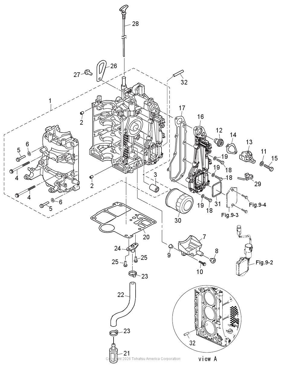 MFS25D CYLINDER & CRANK CASE