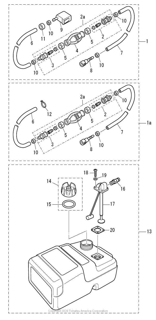 MFS25D FUEL TANK