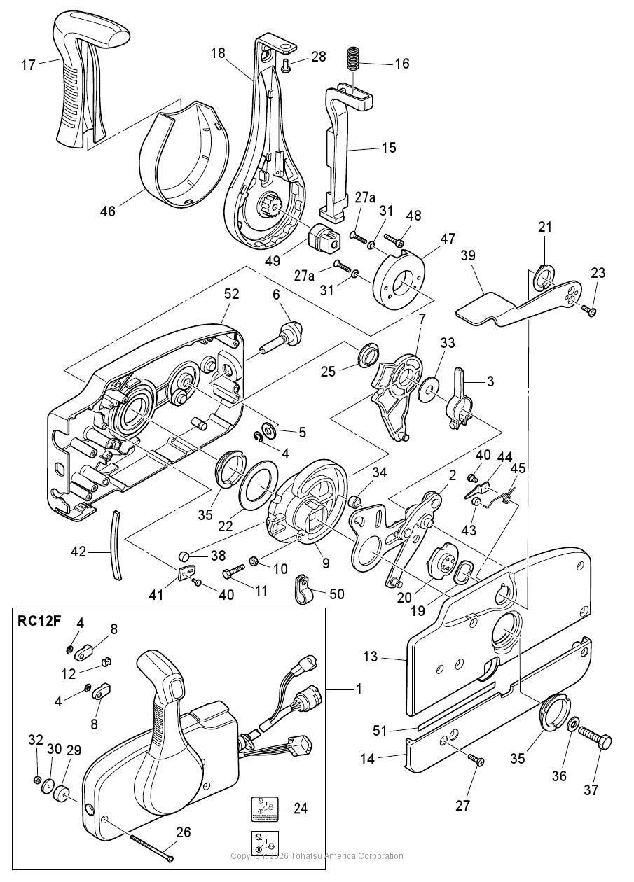 MFS25D COMPONENT PARTS OF REMOTE CONTROL