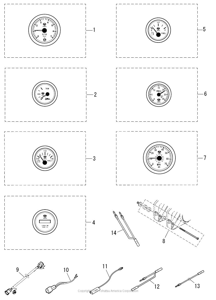 MFS25D RIGGING PARTS