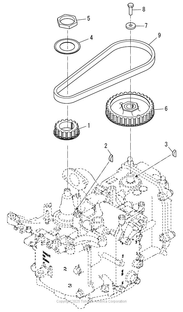 MFS8C PULLEY & TIMING BELT
