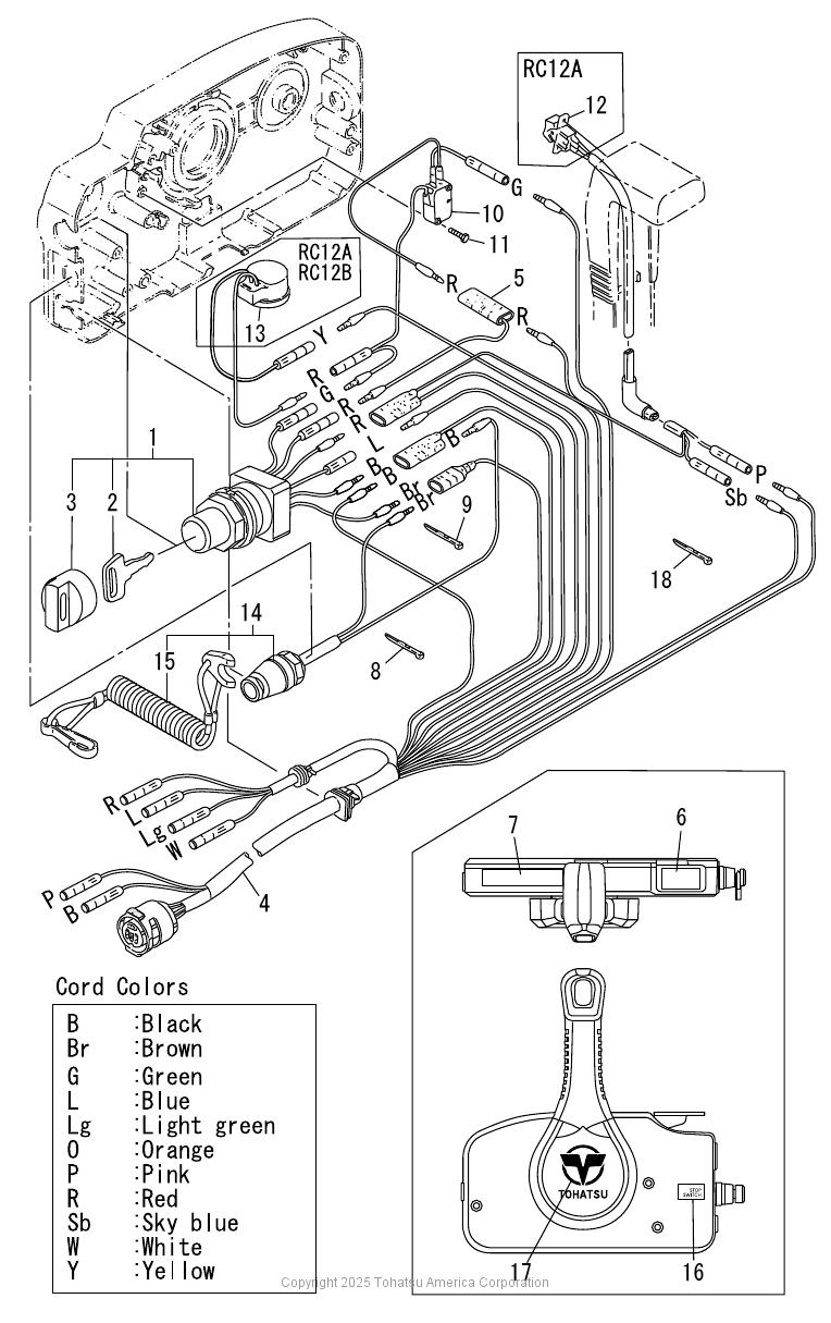 MFS8C COMPONENT PARTS OF REMOTE CONTROL (ELECTRIC PARTS)