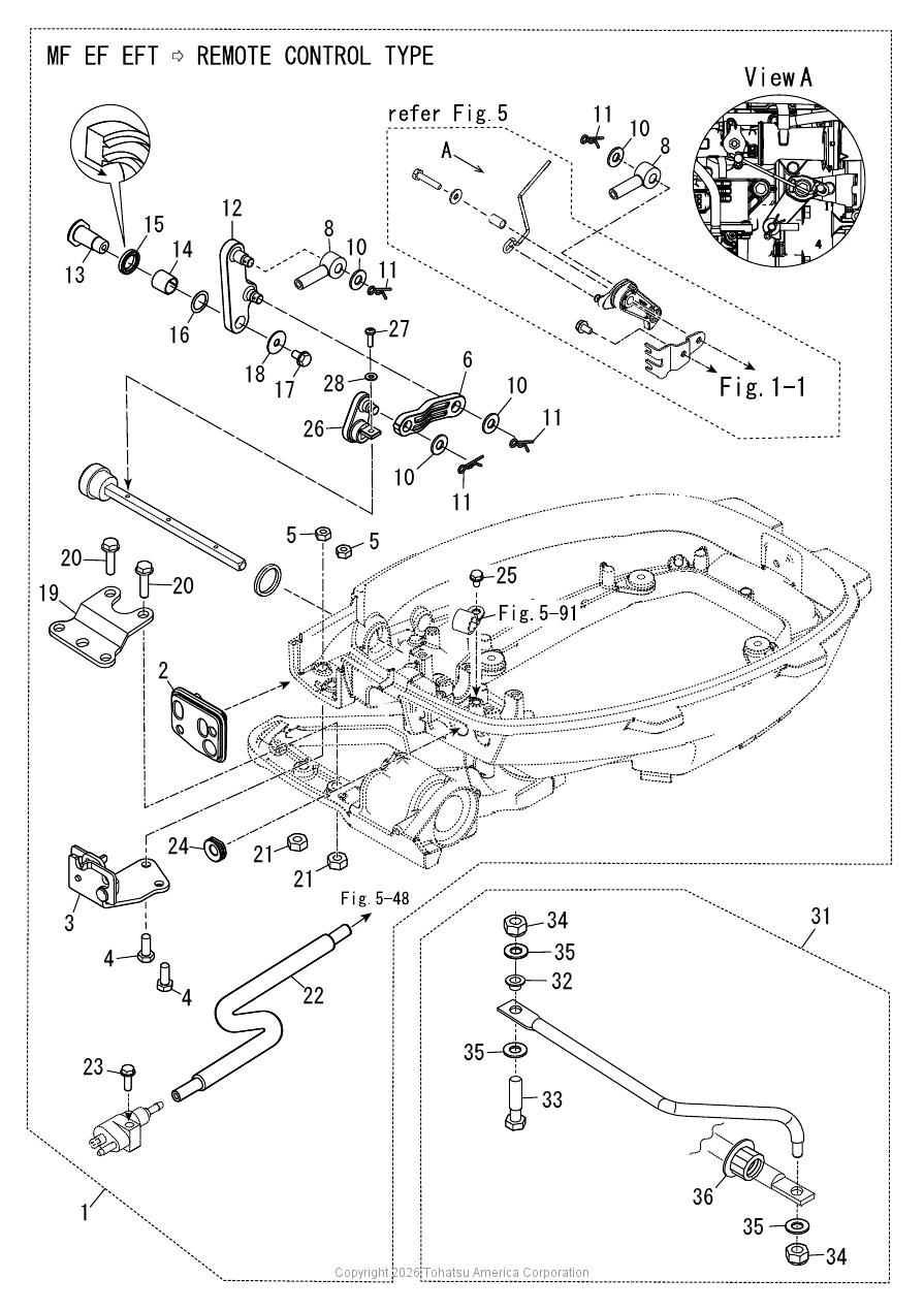 MFS8C REMOTE CONTROL FITTING KIT & DRAG LINK