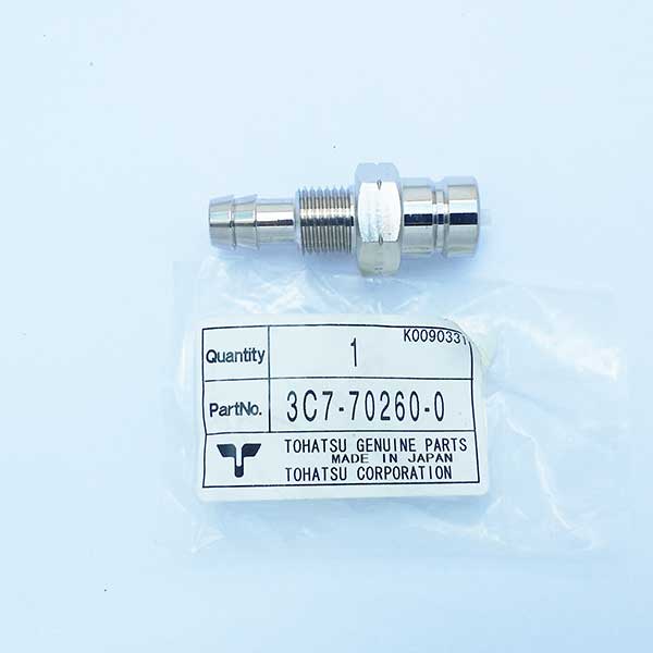 3C7702600M Fuel Conn (M) (On Motor - 120A/140A)